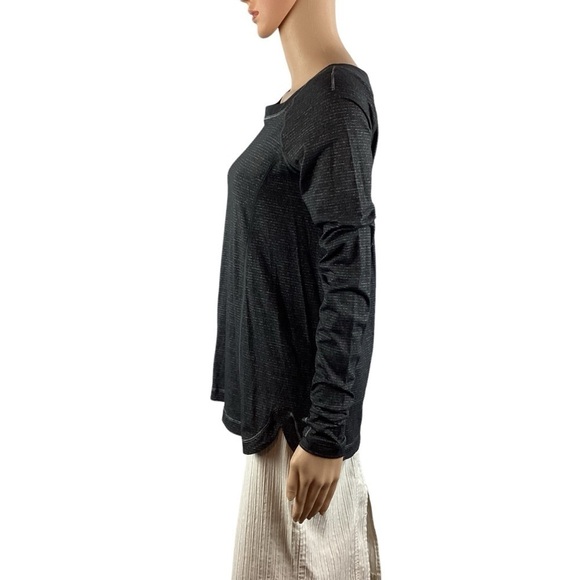 Lululemon Turn It Up Long Sleeve Top Size 8 Black - Picture 4 of 6